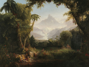 Thomas Cole - The Garden of Eden | Томас Коул