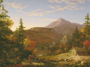 Thomas Cole - The Hunters Return | Томас Коул
