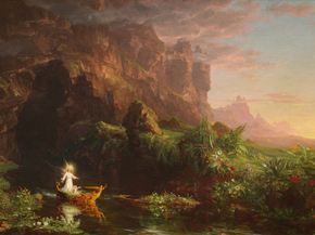Thomas Cole - The Voyage of Life. Childhood | Томас Коул Thomas Cole - The Voyage of Life. Childhood | Томас Коул