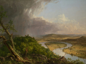 Thomas Cole - View from Mount Holyoke, Northampton | Томас Коул
