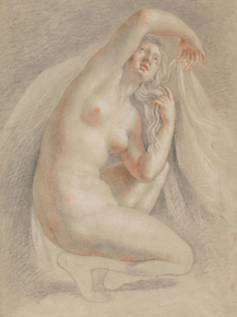 Thomas Lawrence - A Life Drawing | Томас Лоуренс