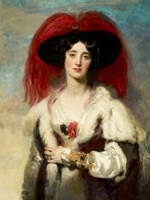 Thomas Lawrence - Julia, Lady Peel | Томас Лоуренс