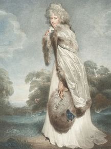 Thomas Lawrence - Miss Elizabeth Farren, Countess of Derby | Томас Лоуренс