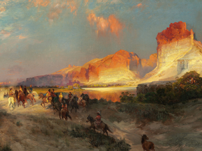 Thomas Moran - Green River Cliffs, Wyoming | Томас Моран Thomas Moran - Green River Cliffs, Wyoming | Томас Моран