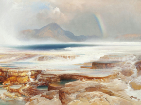 Thomas Moran - Hot Springs of the Yellowstone | Томас Моран Thomas Moran - Hot Springs of the Yellowstone | Томас Моран