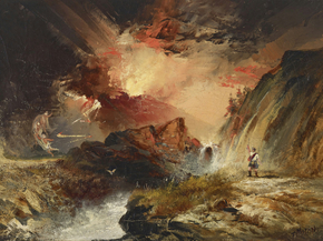 Thomas Moran - Macbeth and the Witches | Томас Моран Thomas Moran - Macbeth and the Witches | Томас Моран