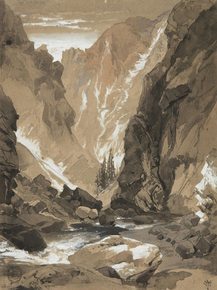 Thomas Moran - Toltec Gorge, Colorado | Томас Моран Thomas Moran - Toltec Gorge, Colorado | Томас Моран