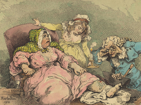 Thomas Rowlandson - A Bawd on Her Last Legs | Томас Роулендсон Thomas Rowlandson - A Bawd on Her Last Legs | Томас Роулендсон