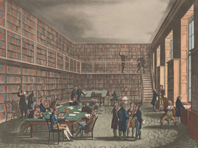 Thomas Rowlandson - Royal Institution, Albemarle Street | Томас Роулендсон