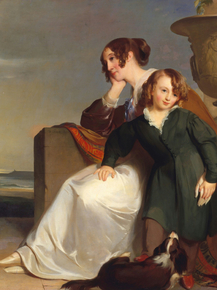 Thomas Sully - Mother and Son | Томас Салли