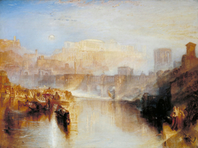 William Turner - Ancient Rome, Agrippina Landing | Уильям Тёрнер