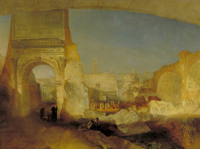 William Turner - Forum Romanum, for Mr Soanes Museum | Уильям Тёрнер
