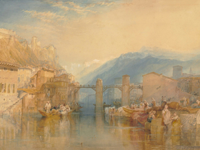 William Turner - Grenoble Bridge | Уильям Тёрнер William Turner - Grenoble Bridge | Уильям Тёрнер