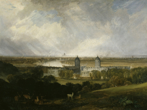 William Turner - London from Greenwich Park exhibited | Уильям Тёрнер William Turner - London from Greenwich Park exhibited | Уильям Тёрнер