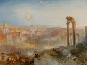 William Turner - Modern Rome, Campo Vaccino | Уильям Тёрнер