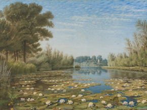 William Turner - Scene near Shipton on Cherwell | Уильям Тернер