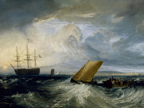 William Turner - Sheerness as seen from the Nore | Уильям Тёрнер