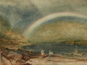 William Turner - The Rainbow. Osterspai and Filsen | Уильям Тёрнер