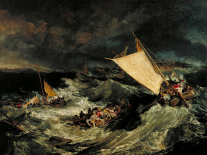 William Turner - The Shipwreck | Уильям Тёрнер