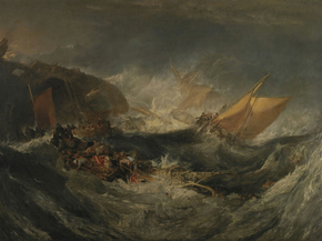 William Turner - The Wreck of a Transport Ship | Уильям Тёрнер