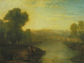 William Turner - View of Richmond Hill and Bridge | Уильям Тёрнер