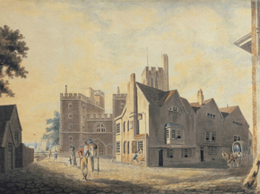 William Turner - View of the Archbishops Palace | Уильям Тёрнер