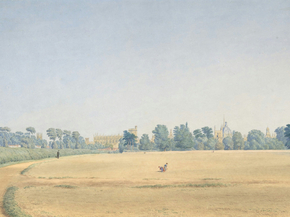 William Turner - View of University Park, Oxford | Уильям Тернер