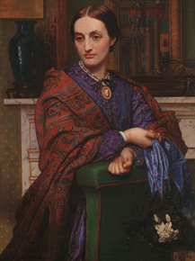 William Holman Hunt - Fanny Waugh Hunt | Уильям Холман Хант