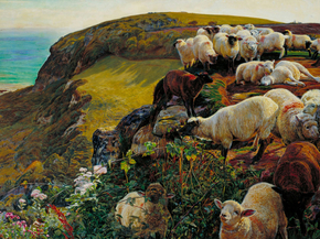 William Holman Hunt - Our English Coasts, 1852 | Уильям Холман Хант