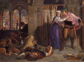 William Holman Hunt - The Eve | Уильям Холман Хант