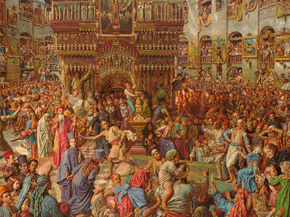 William Holman Hunt - The Miracle of the Sacred Fire | Уильям Холман Хант