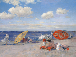 William Chase - At the Seaside | Уильям Чейз William Chase - At the Seaside | Уильям Чейз