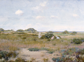 William Chase - Gathering Wild Flowers | Уильям Чейз