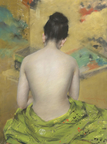 William Chase - Study of Flesh Color and Gold | Уильям Чейз
