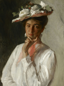 William Chase - Woman in White | Уильям Чейз