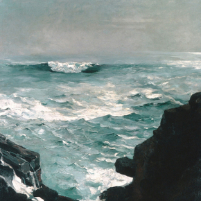 Winslow Homer - Cannon Rock | Уинслоу Хомер