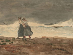 Winslow Homer - Danger | Уинслоу Хомер