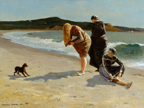 Winslow Homer - Eagle Head, Manchester, Massachusetts | Уинслоу Хомер Winslow Homer - Eagle Head, Manchester, Massachusetts | Уинслоу Хомер