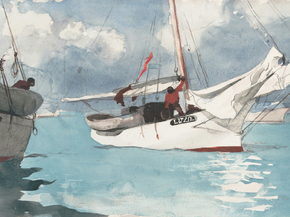Winslow Homer - Fishing Boats, Key West | Уинслоу Хомер