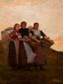 Winslow Homer - Hark! The Lark | Уинслоу Хомер