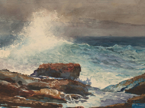 Winslow Homer - Incoming Tide, Scarboro, Maine | Уинслоу Хомер