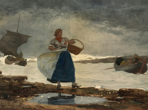 Winslow Homer - Inside the Bar | Уинслоу Хомер Winslow Homer - Inside the Bar | Уинслоу Хомер