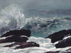 Winslow Homer - Maine Coast | Уинслоу Хомер