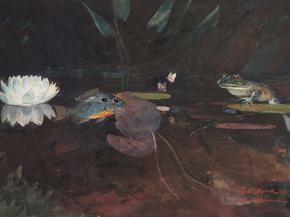 Winslow Homer - Mink Pond | Уинслоу Хомер
