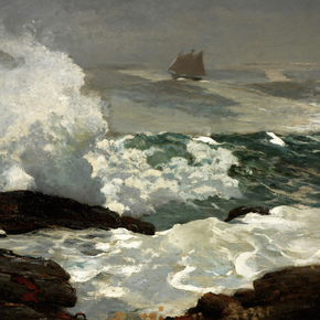 Winslow Homer - On a Lee Shore | Уинслоу Хомер Winslow Homer - On a Lee Shore | Уинслоу Хомер