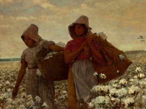 Winslow Homer - The Cotton Pickers | Уинслоу Хомер