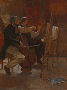 Winslow Homer - The Studio | Уинслоу Хомер Winslow Homer - The Studio | Уинслоу Хомер