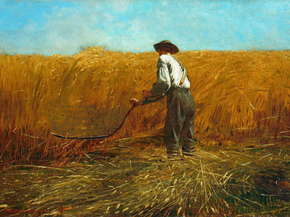 Winslow Homer - The Veteran in a New Field | Уинслоу Хомер