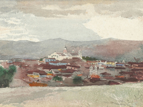 Winslow Homer - View of Santiago de Cuba | Уинслоу Хомер