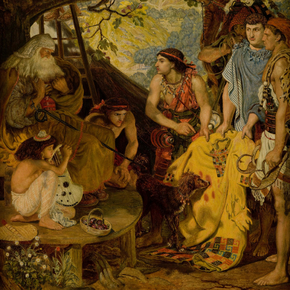 Ford Madox Brown - Jacob and Josephs Coat | Форд Мэдокс Браун